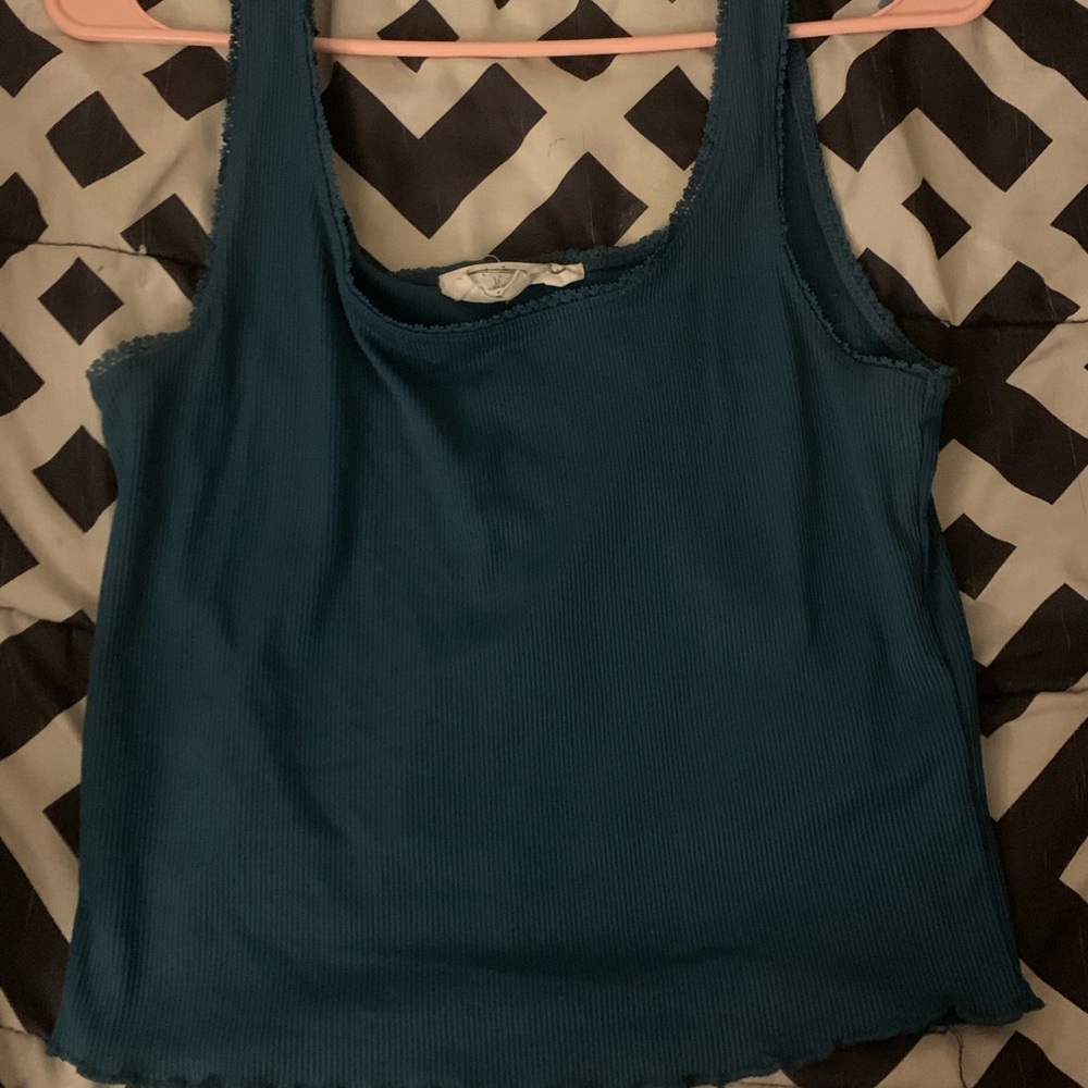Womens Green Tank Top